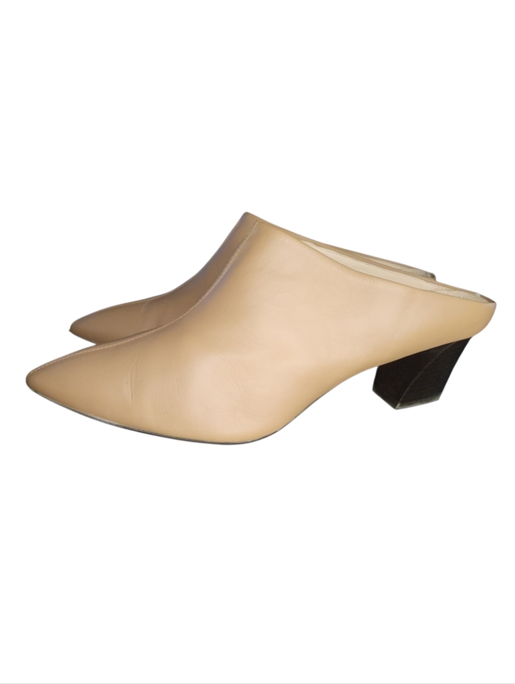 Agl Leather Mules, Womens 39.5 Eu (9.5 Us)